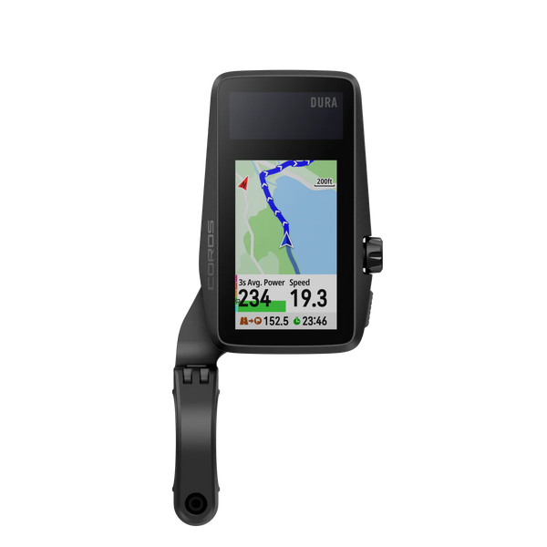 Велокомпьютер COROS DURA Solar GPS Bike Computer Black (BDURA-BLK) BDURA-BLK фото